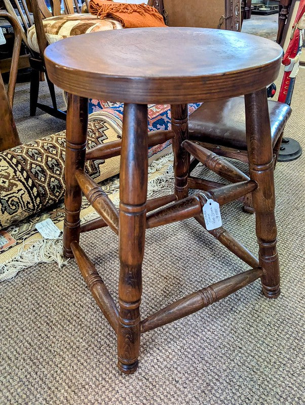Oak Pub Stool
