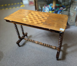 Edwardian Chess Table