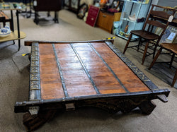 Ox Cart Coffee Table