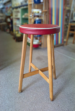 Mid Century Circular Stool
