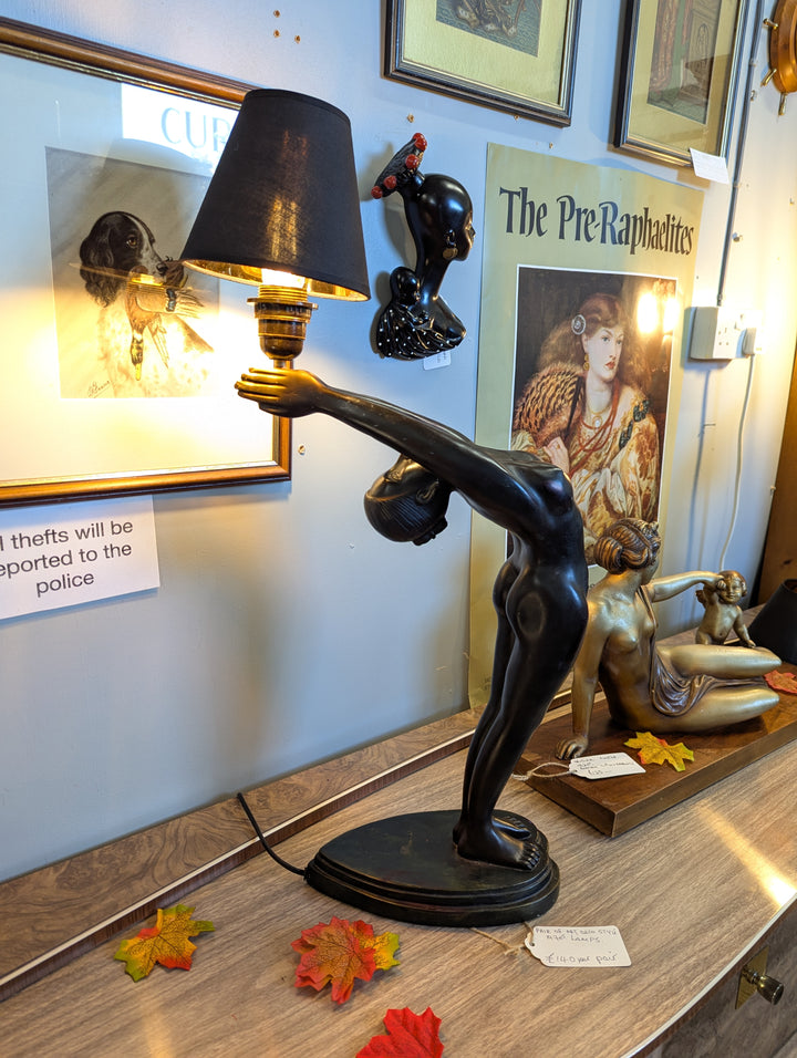 Pair of Art Deco Style Lamps